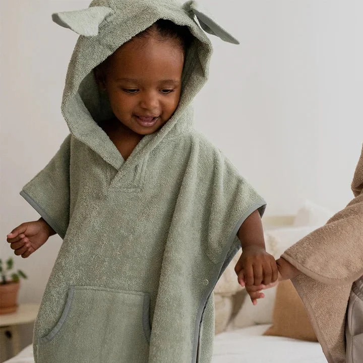 BIBS Accappatoio Baby Poncho Canguro Marmotta - immagine 6