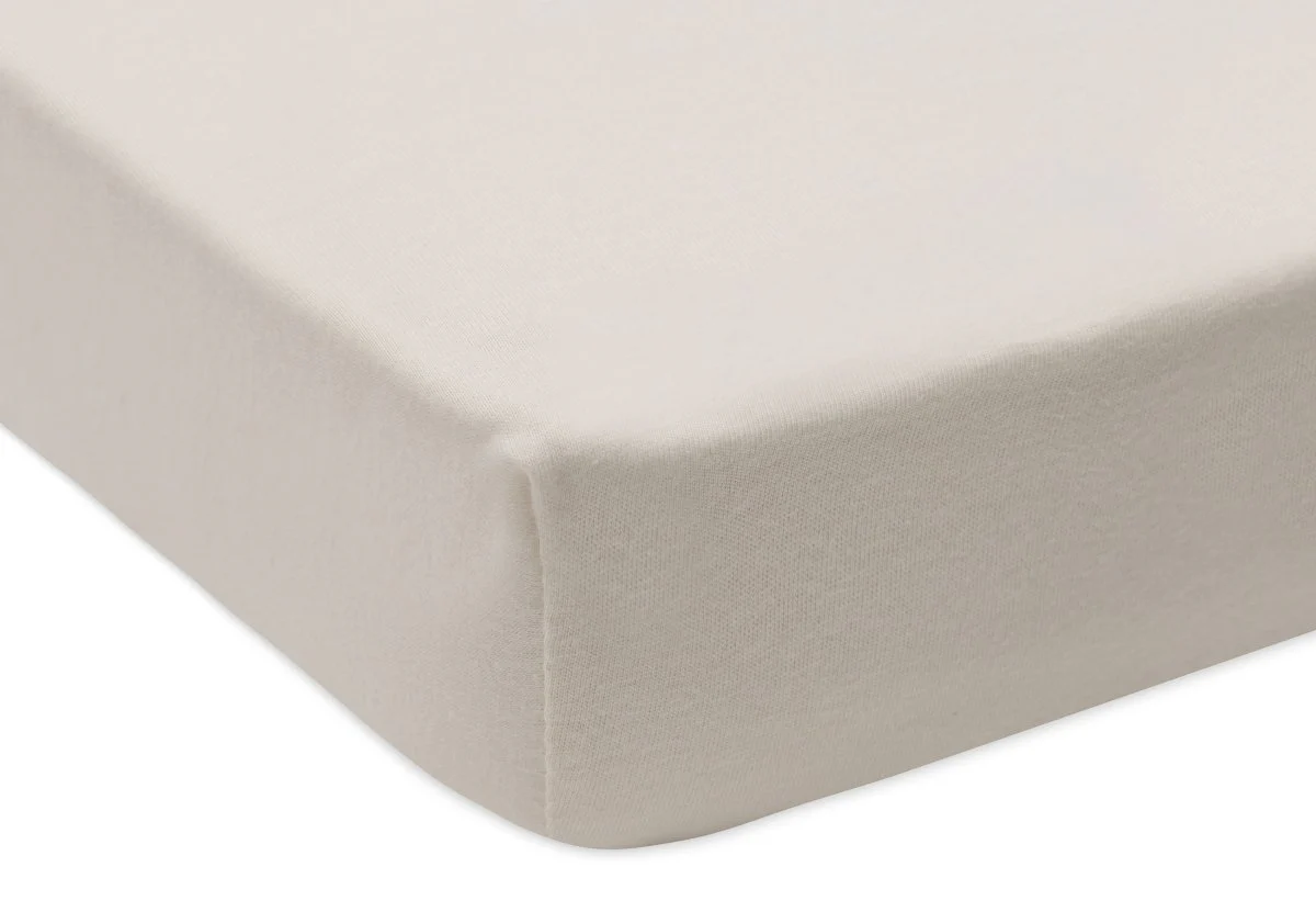 Jollein Lenzuolo a pieghe lettino farina d'avena/sabbia 60X120Cm 2Stelle - immagine 3